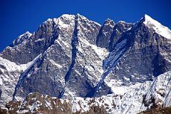 11 04 Everest, Lhotse South Face, Lhotse, Lhotse Middle, Lhotse Shar Close Up From Hongu Valley